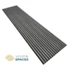Greyacousticpanel Acoustic Slat Wall Panel Grey